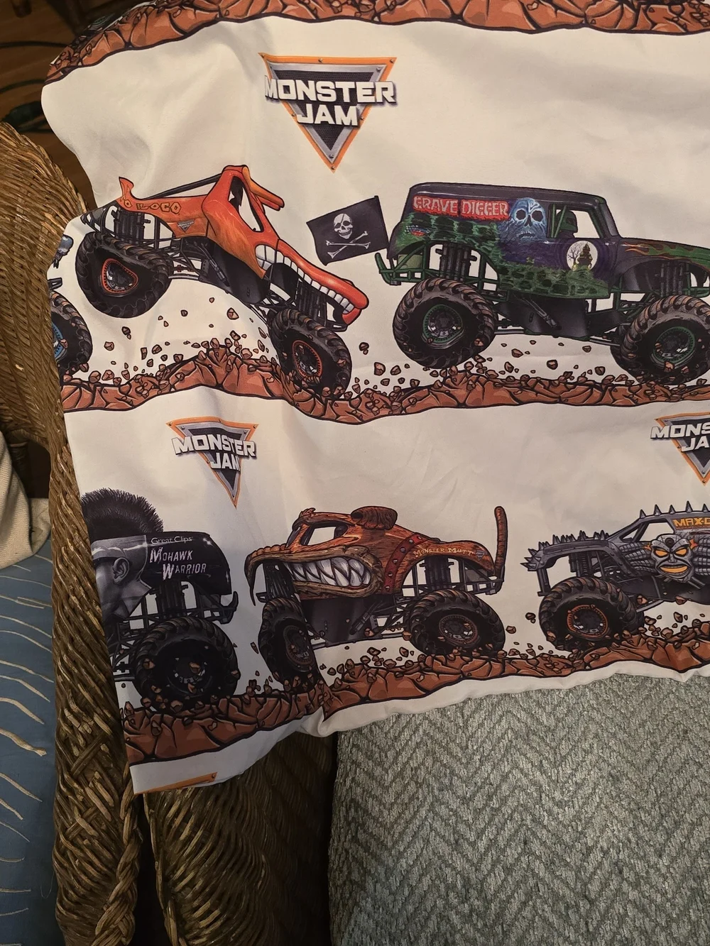 Jay Franco Monster Jam Standard Pillow Case